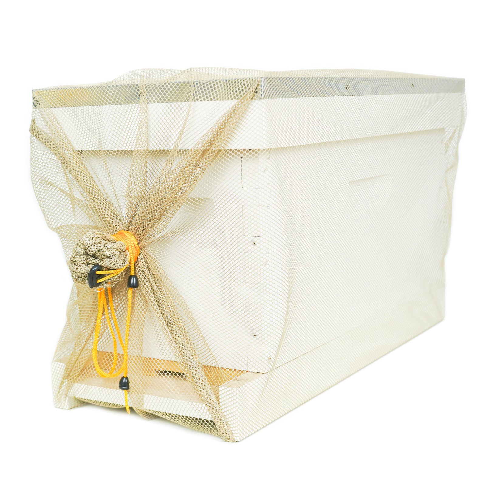 BeeTech 5 Frame Langstroth Nuc Beehive Kit with Mesh Transport Bag, Hand Painted Bee Hive Nuc Box Includes Beehive Frames and Beewax Foundations