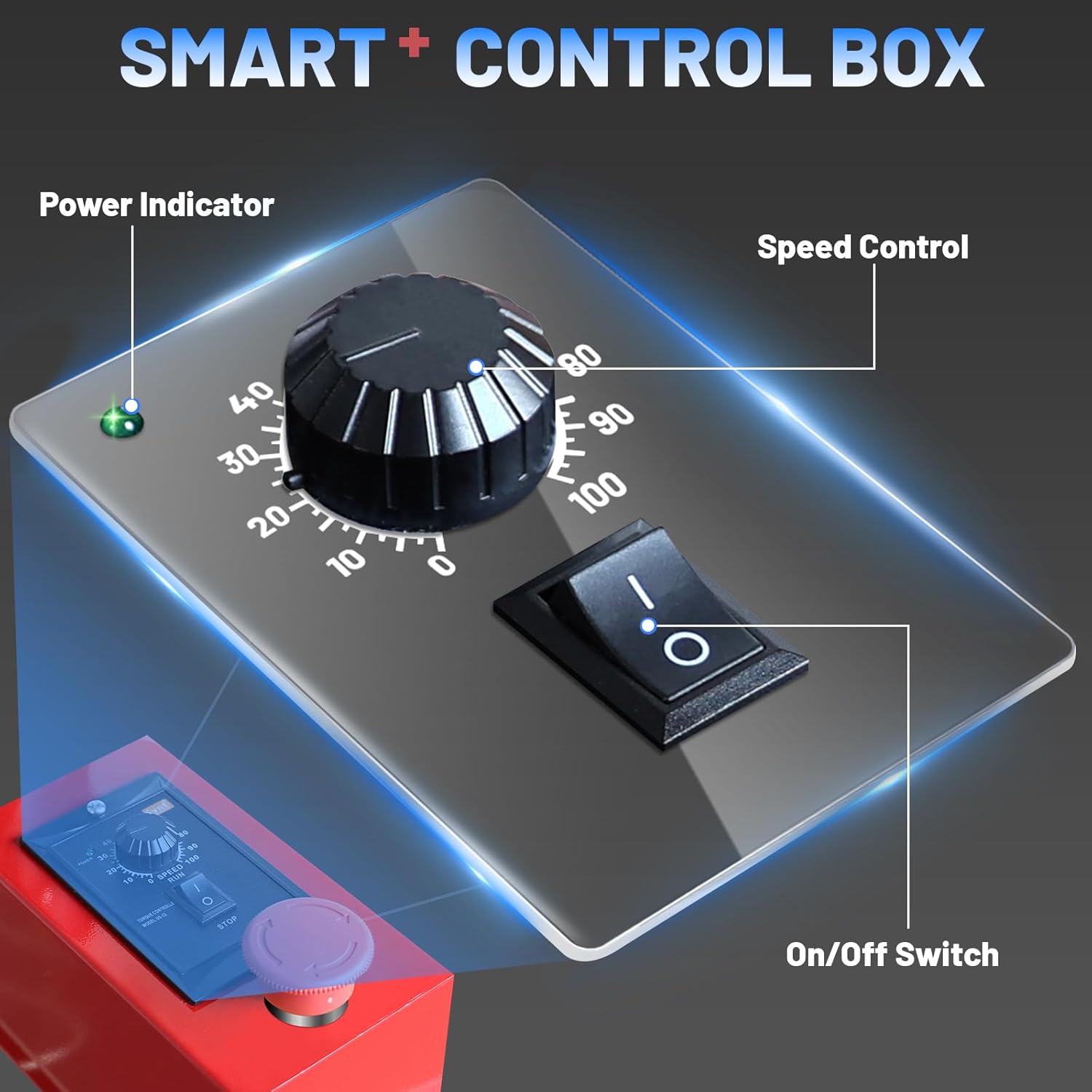 New Liked 2/4 Frames Honey Extractor Electric with Protective Cover, 2nd Gen Intelligent Control Device Designed for Beekeepers